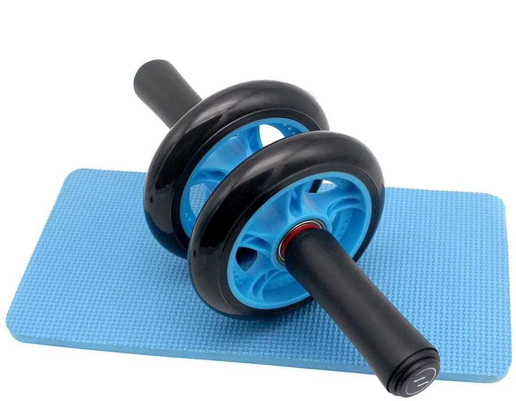 Dual AB Roller Wheel with Ball Bearings and Knee Pad