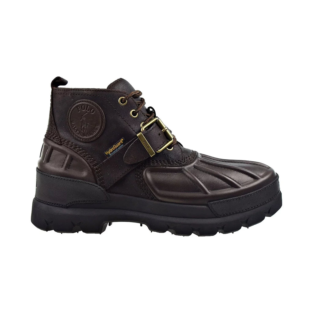 Polo Ralph Lauren Oslo Low Men's Liquid Boots Leather/Nubuck Dark Brown 812845237-002