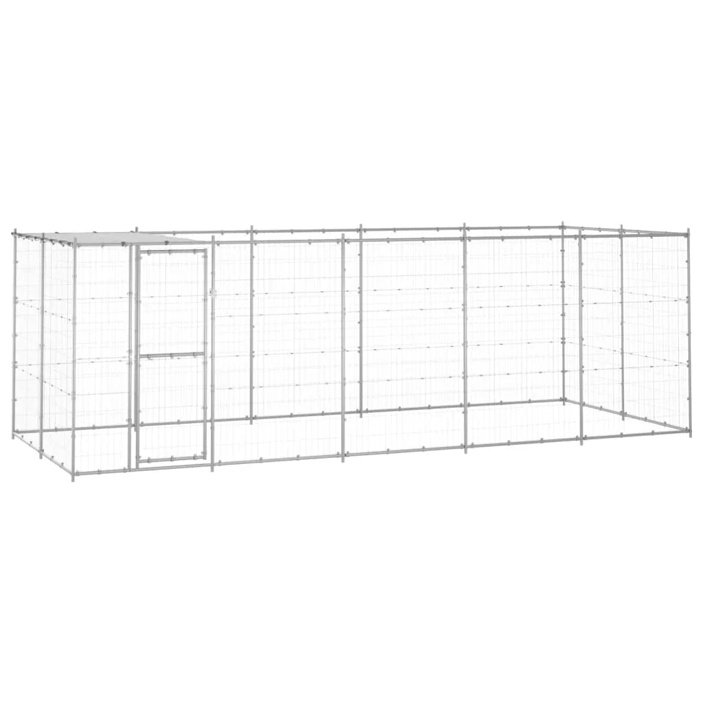 Anself Galvanized Steel with Roof 130.2 ft²