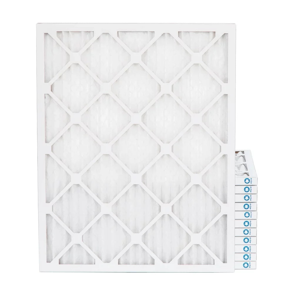 Pamlico Air 15x20x1 MERV 8 Pleated AC Furnace Air Filters. Case of 12. Actual Size: 14-1/2 x 19-1/2 x 3/4