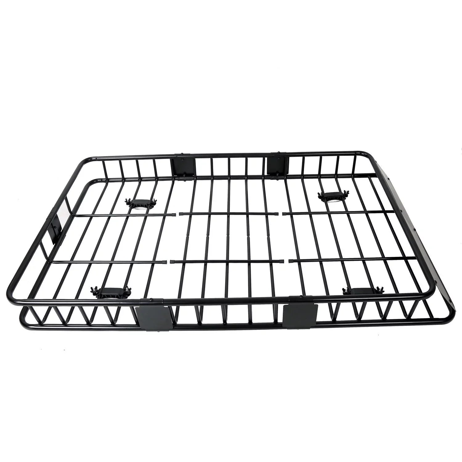 Jeremywell Universal 64"x 39"x 6" 150 LB Capacity Roof Rack Cargo Basket Extension Car Top Luggage Holder Carrier for SUV Truck Cars