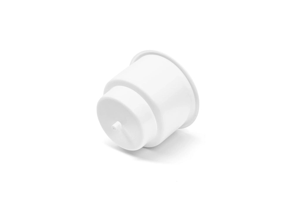 Red Hound Auto 10 Cup Holders Plastic Pocket Recessed Insert Universal with Drain for Boat RV Car Truck Marine Pontoon Motorhome Camper Drop In White 3-1/2 Inch I.D. & 4-1/8 Inch O.D.