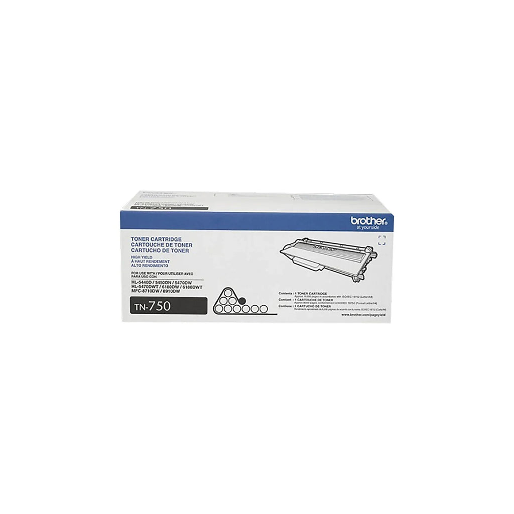 Brother Genuine High-yield Black Printer Toner Cartridge, TN7502PK