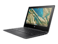 Chromebook x360 11 G3 Education Edition - Flip design - Celeron - N4020 / up to 2.8 GHz - Chrome OS - UHD Graphics 600 - 4 GB RAM - 32 GB eMMC - 11.6" IPS Monitor 1366 x 768 (HD) - Wi-Fi 5 - chalkboard gray - kbd: US