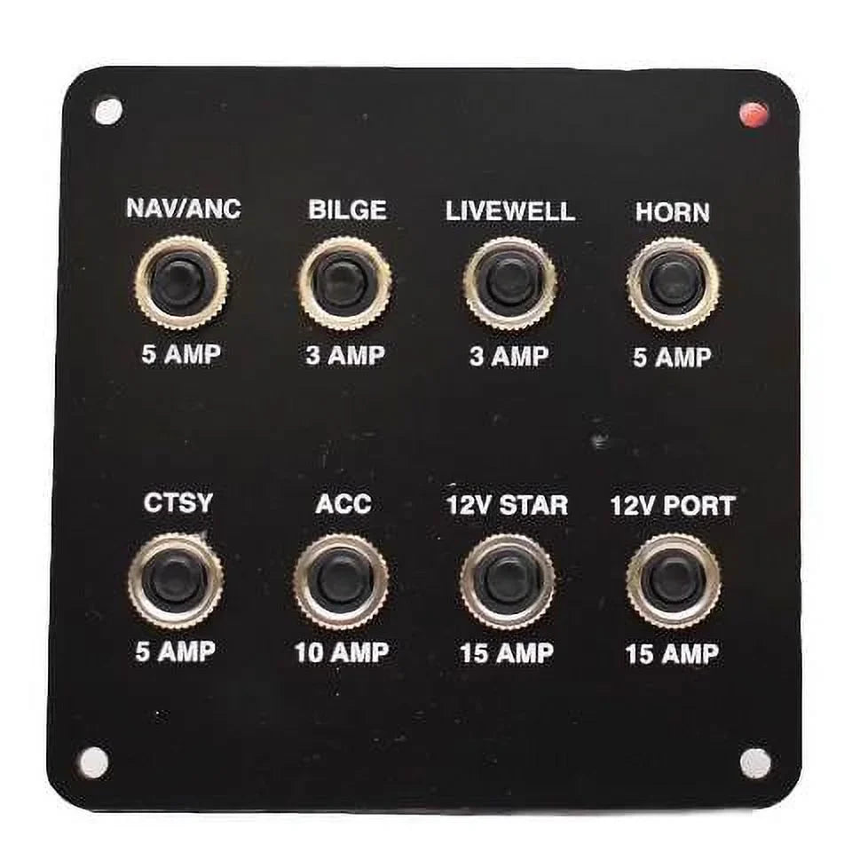 Crestliner Boat Breaker Switch Panel 2336996 | 1950 Super Hawk 4 Inch
