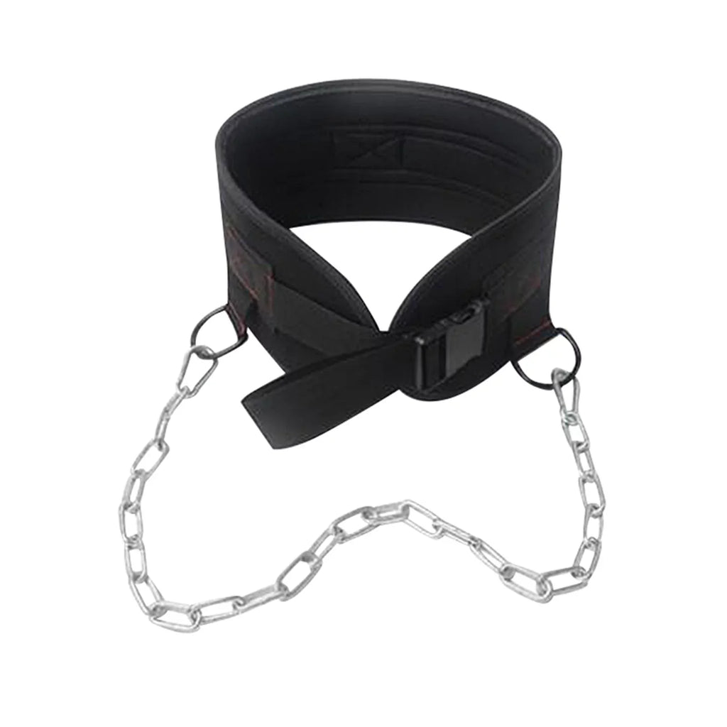 Weightlifting Dipping Belt Equipment with Chain for Powerlifting Workout