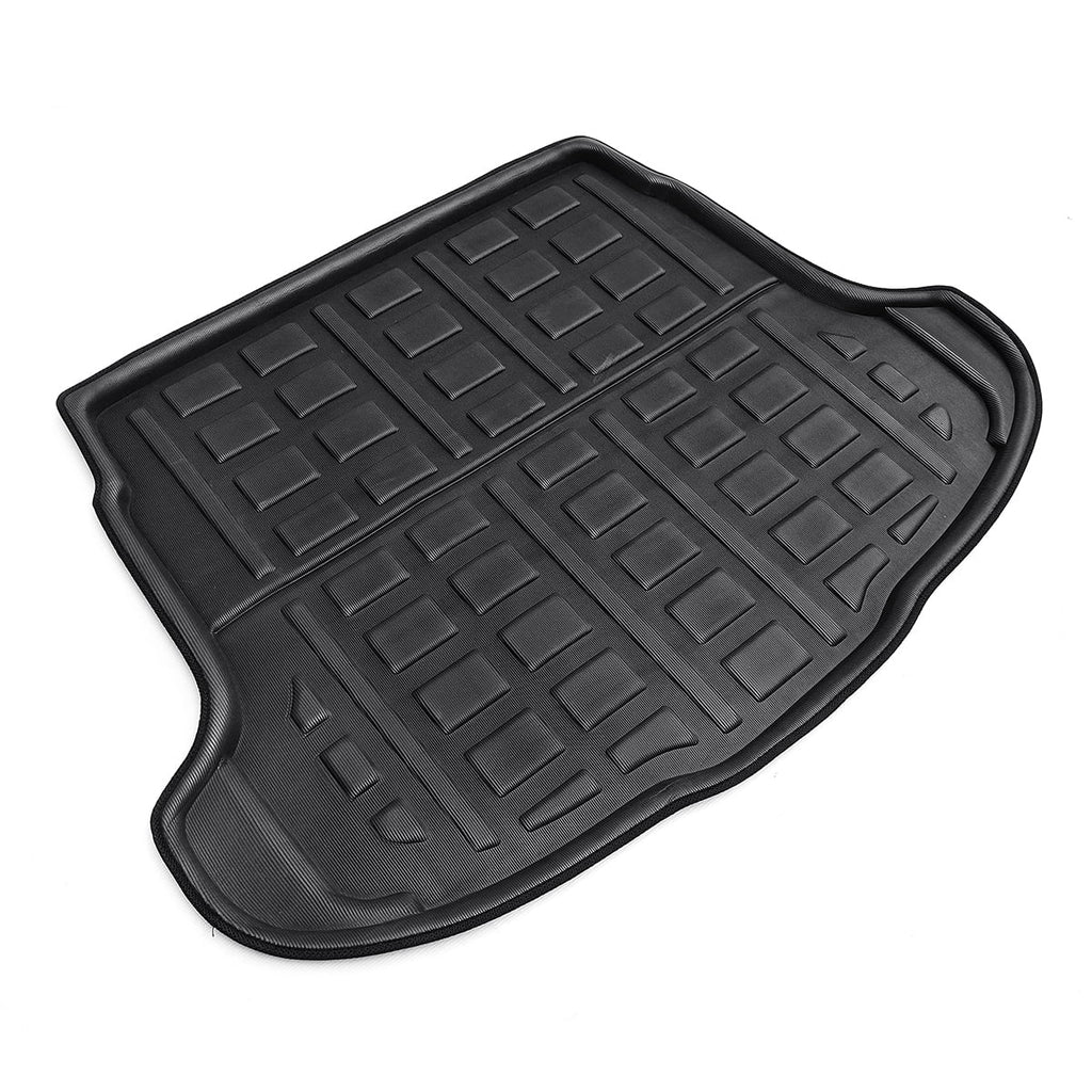 1pcs Cargo Liner Mat for Honda CR-V CRV 2007-2011 Boot Rear Trunk Floor Tray Fluid All Weather, Black