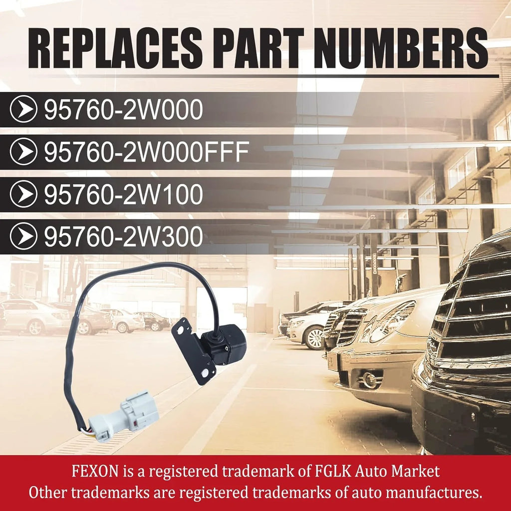 Rear View Backup Parking ist Camera for Hyundai Santa Fe Sport 2.0 2.4 2013-2016 Replace 95760-2W000 95760-2W000-FFF