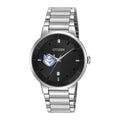 Men's Citizen Watch Silver Saint Louis Billikens Black Dial Stainless Steel Watch