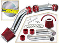 Rtunes Racing Cold Air Intake Kit + Filter Combo RED Compatible For 90-97 Compatible Ford Thunderbird 3.8L V6 N/A