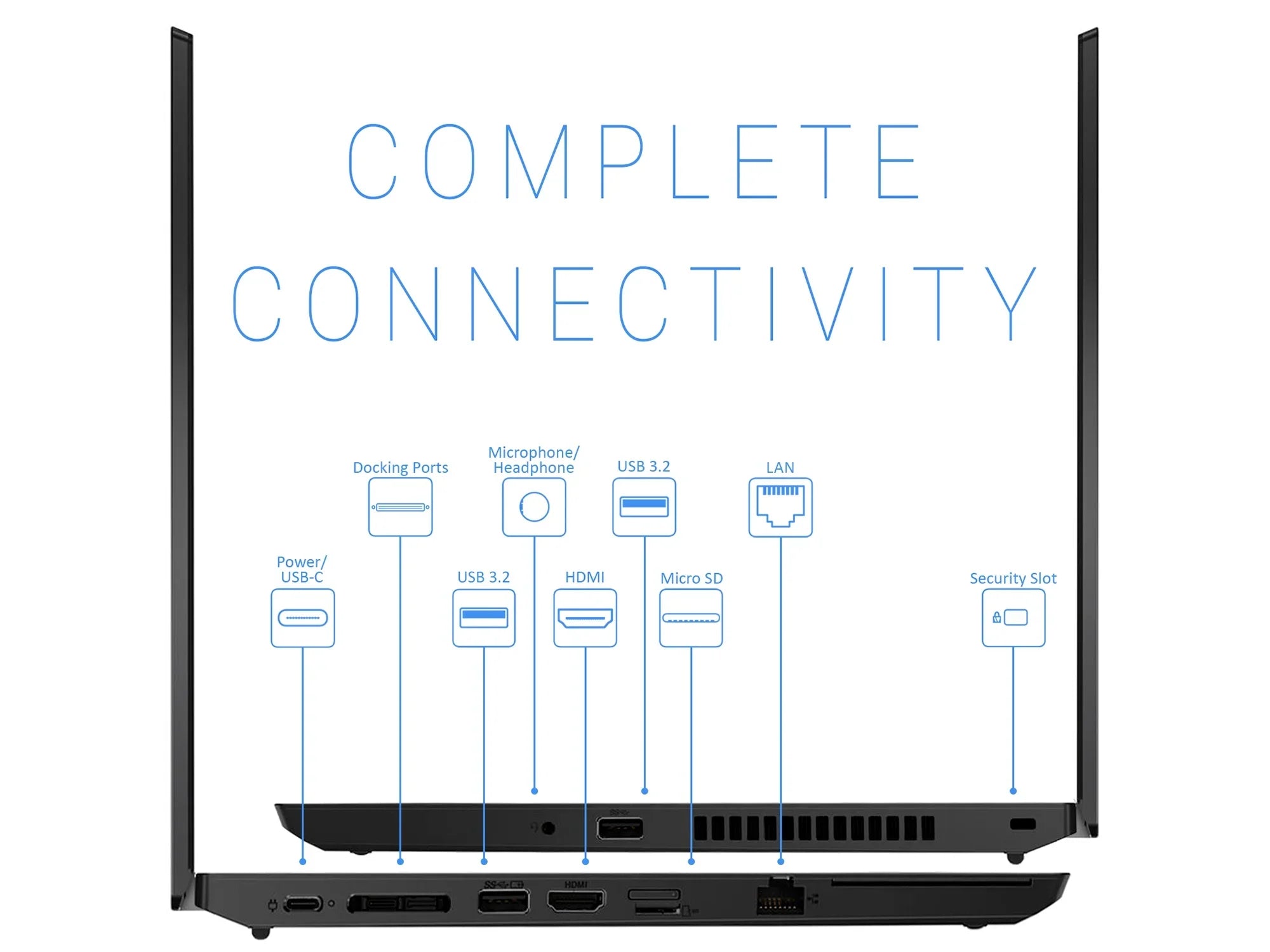 ThinkPad L14 Gen 2 Portable computer 14" IPS FHD Display, Core i5-1135G7 Upto 4.2GHz, 16GB RAM, 1TB NVMe SSD, HDMI, Thunderbolt , DisplayPort via USB-C, Wi-Fi, Bluetooth, Windows 10 Pro
