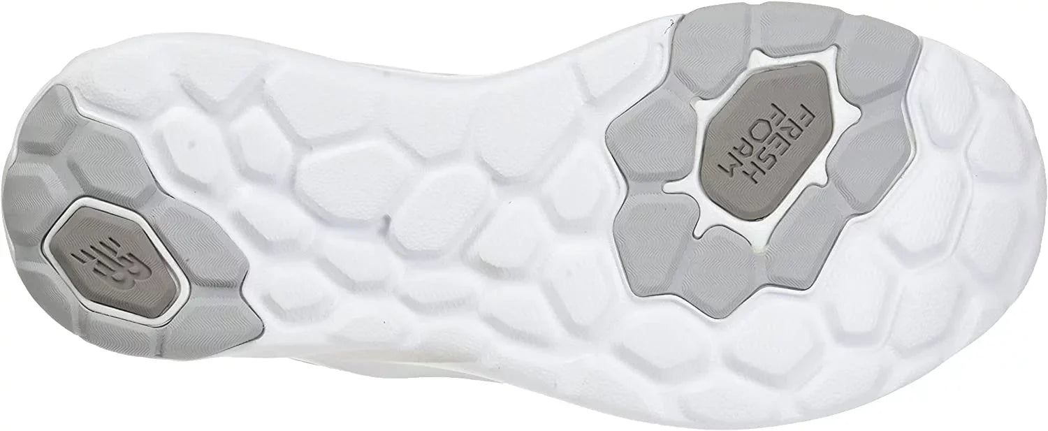 New Balance Womens Fresh Foam Roav V2 Sneaker 9 Light Aluminum/White