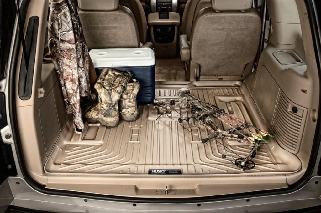Husky by RealTruck Weatherbeater Series Cargo Liner Tan Compatible with 08-12 Ford Escape, 08-11 Mazda Tribute, 08-10 Mazda Tribute, 08-11 Mercury Mariner