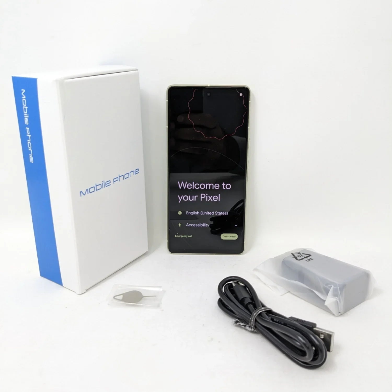 Pre-Owned Google Pixel 7 5G 128GB GQML3 Verizon Unlocked 8GB RAM 50MP Smartphone - Lemon Grass/Yellow (Good)