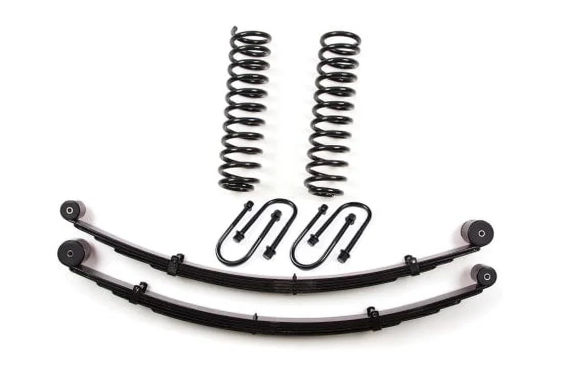 Zone OffRoad 1984-2001 Jeep Cherokee XJ 4WD Gas 3 Inch Lift Kit with Rear Springs ZONJ22 Dana 35