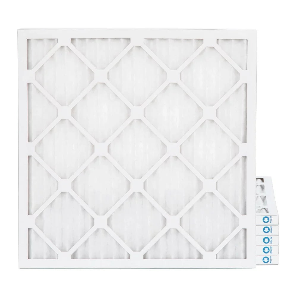 25x25x1 MERV 11, MPR 1000 Pleated AC Furnace 1" Air Filters by Pamlico. Quantity 6. Actual Size: 24-1/2 x 24-1/2 x 3/4
