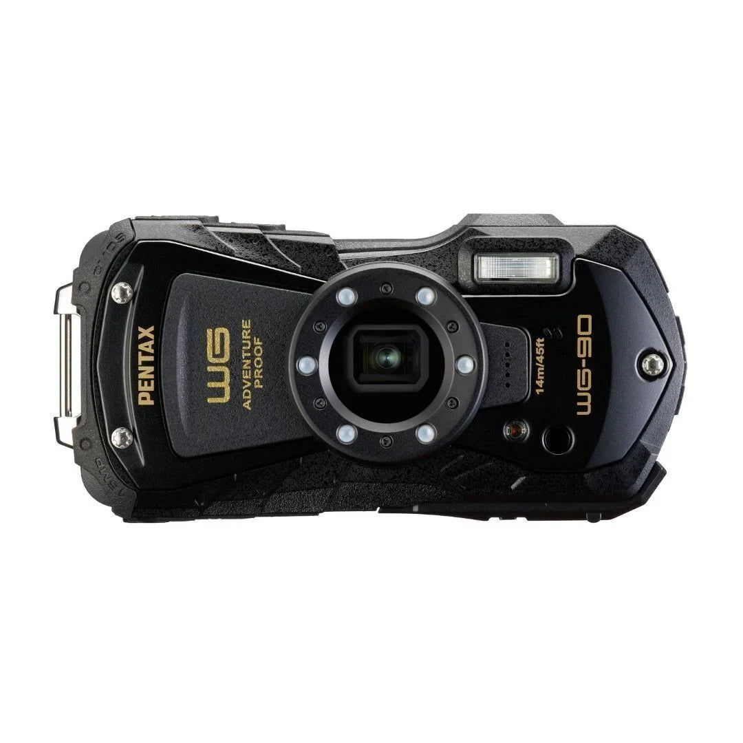 Ricoh Imaging PENTAX WG-90 All Weather Adventure Compact Camera with Tough Body Construction, Exceptional Image Quality and Liquid Shooting Mode (Black)