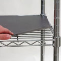 Shelf Liner 48"x24", Black, 4PK