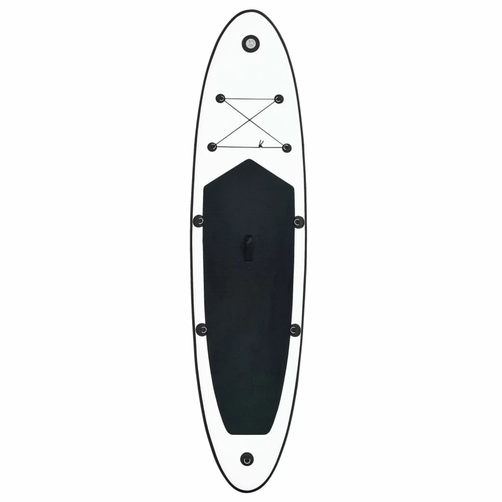 Maboto Inflatable Paddle Board Set Black and White