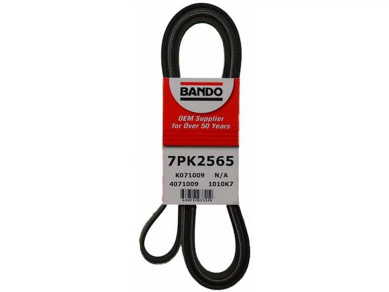 Fluid Pump, Alternator, Air Conditioning and Power Steering Accessory Drive Belt - Compatible with 2007 - 2008 Chrysler Aspen 5.7L V8