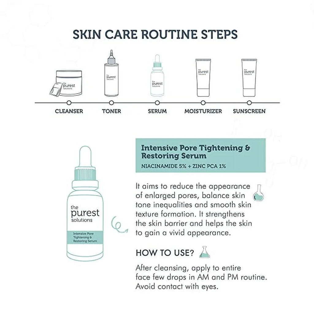 The Purest Solutions Intensive Pore Tightening & Lightening Serum 30 ml