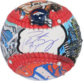 Peyton Manning Denver Broncos Autographed Baseball - Art by Charles Fazzino - LG20377145 - Fanatics Authentic Certified