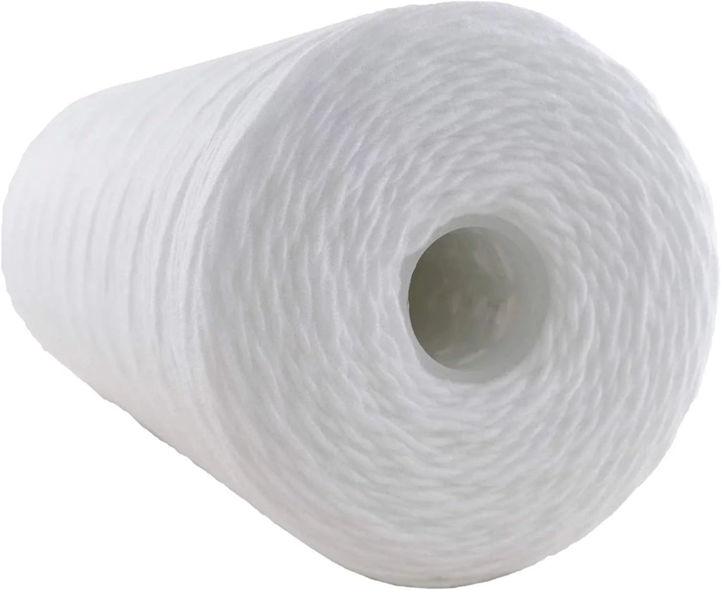 SpiroPure SP-WP25-BB 10x4.5 25 Micron String-Wound Polypropylene Fluid Filter Cartridge WP25BB97P 355216-43 CW25-BBS (Case of 8)