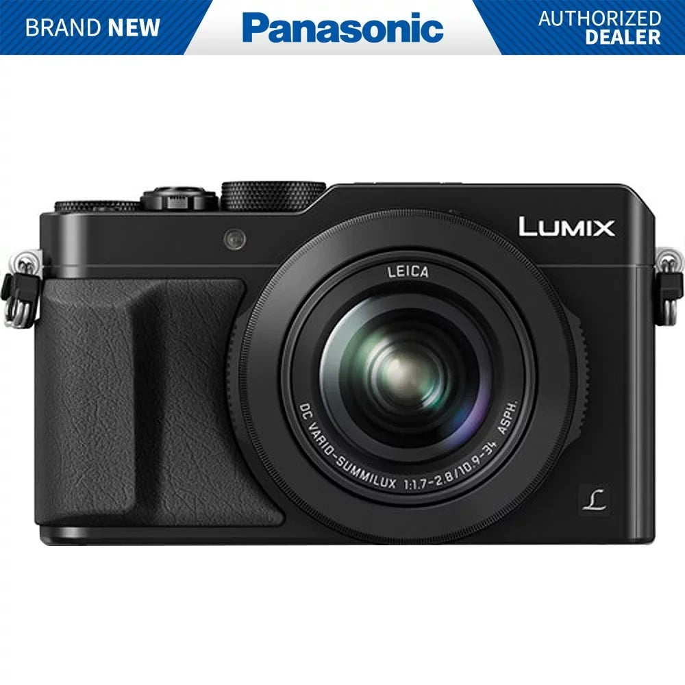 Lumix LX100 12.8 Megapixel Bridge Camera, Black