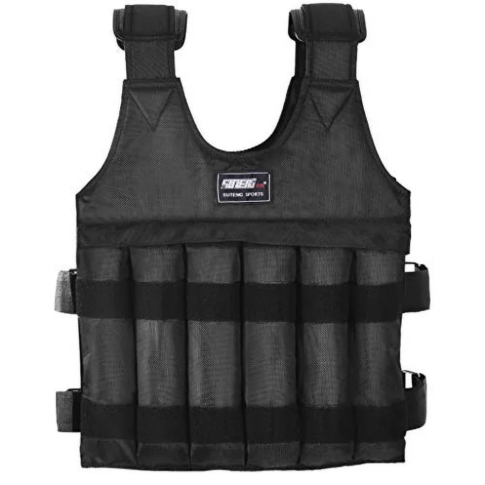 110LB Adjustable Weighted Vest, Weighted Vest Workout Equipment