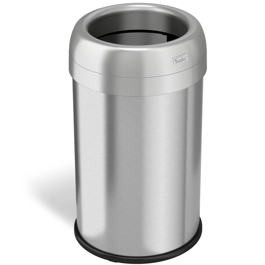 halo Dual Deodorizer Stainless Steel 13 Gallon Trash Can