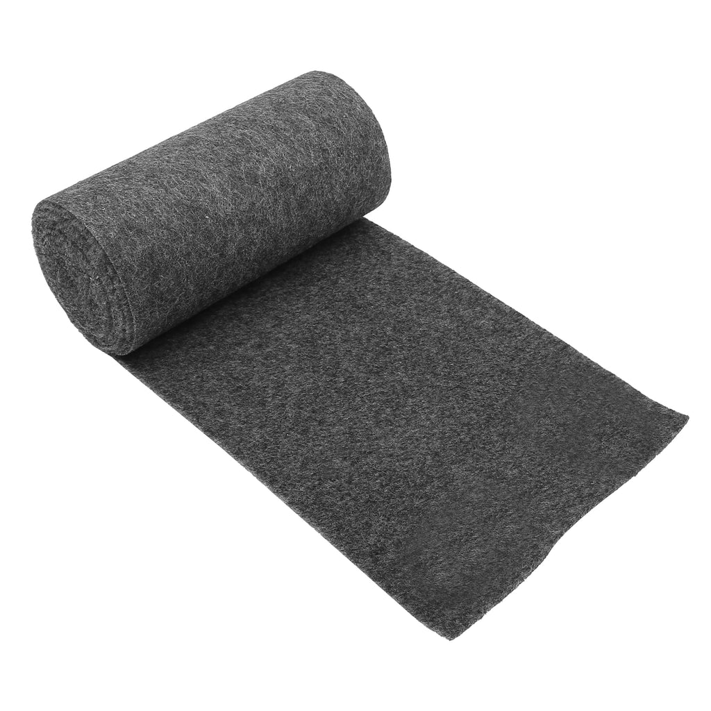 Unique Bargains 157"x12"x0.24" Dark Gray Boat Carpet Pad Decking Sheet Mat for Boat Trailers Dark Gray