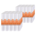 iSpring FP120X50 20 Micron, 50 Pack 10" x 2.5" Universal Multi-Layer Sediment Fluid Filter Replacement Cartridges, 50 Count (Pack of 1), White
