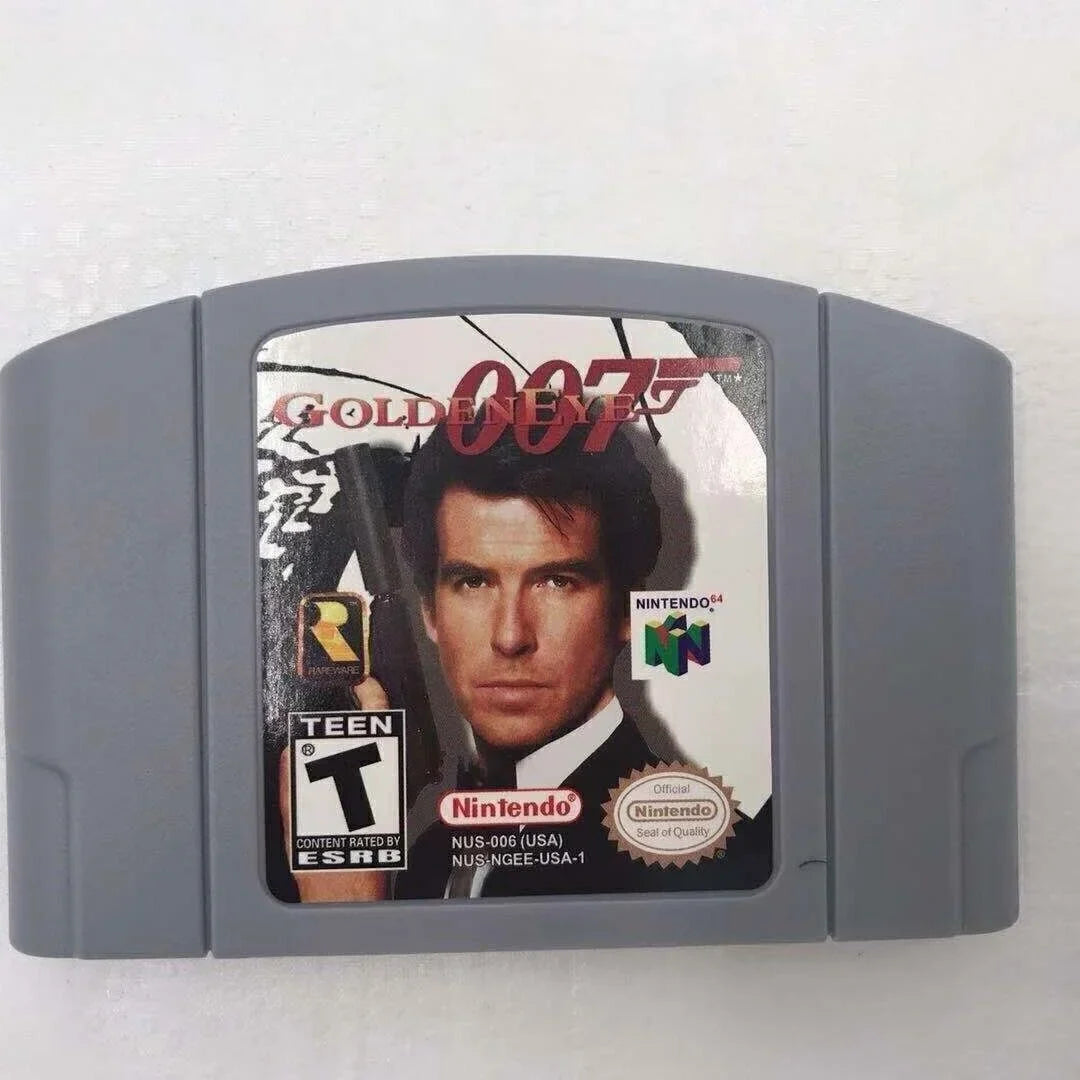 Mario Kart 64 Smash Bros Party 1 2 3 GoldenEye 007 Video Game For Nintendo N64