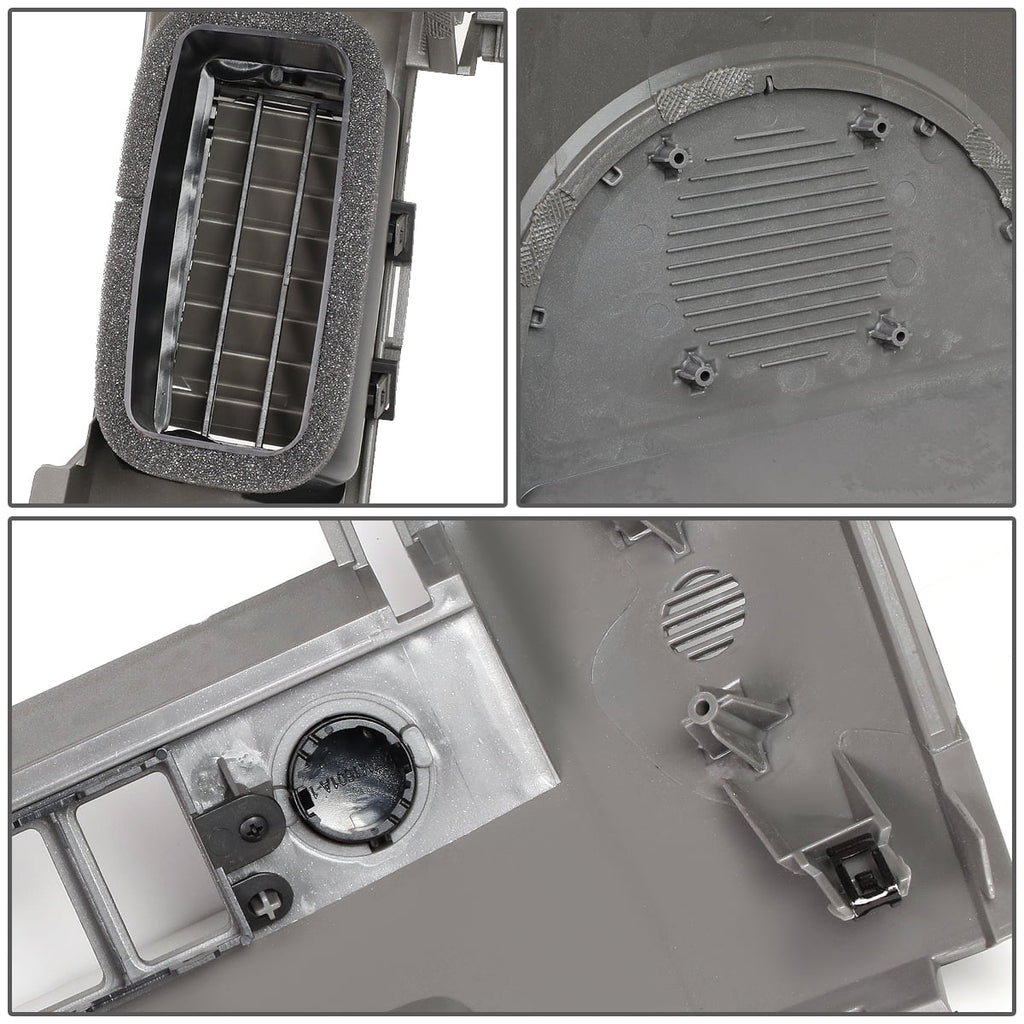 DNA Motoring ZTL-Y-0163 For 2004 to 2006 Nissan Titan Armada SE XE Factory Style Instrument Panel Lid Console Panel Bezel without Center Speaker 05
