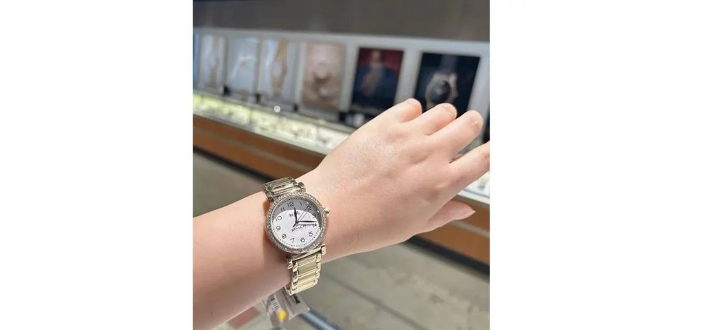 COACH MADISON 14502397 GOLD STAINLESS STEEL WHITE DIAL WOMEN'S WATCH