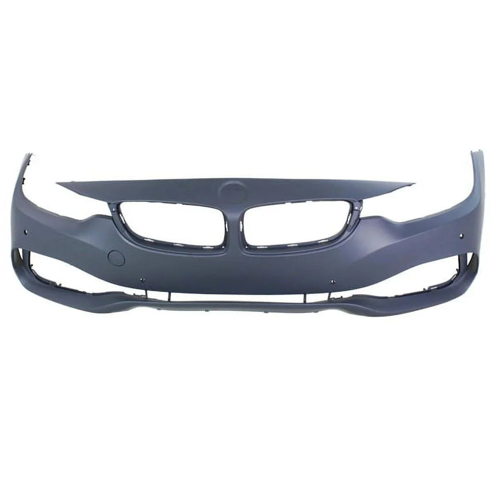 For 14-17 4-Series w/o M Sport Front Bumper Cover Assy w/o Park Aid Sensor Holes
