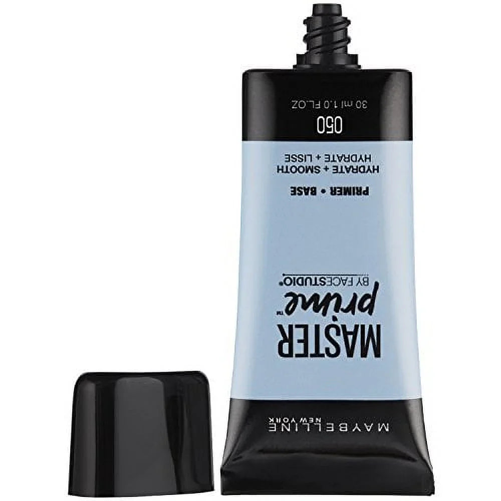 Maybelline New York Facestudio Master Prime Primer Makeup, Hydrate + Smooth, 1 Fl Oz (2 Count)