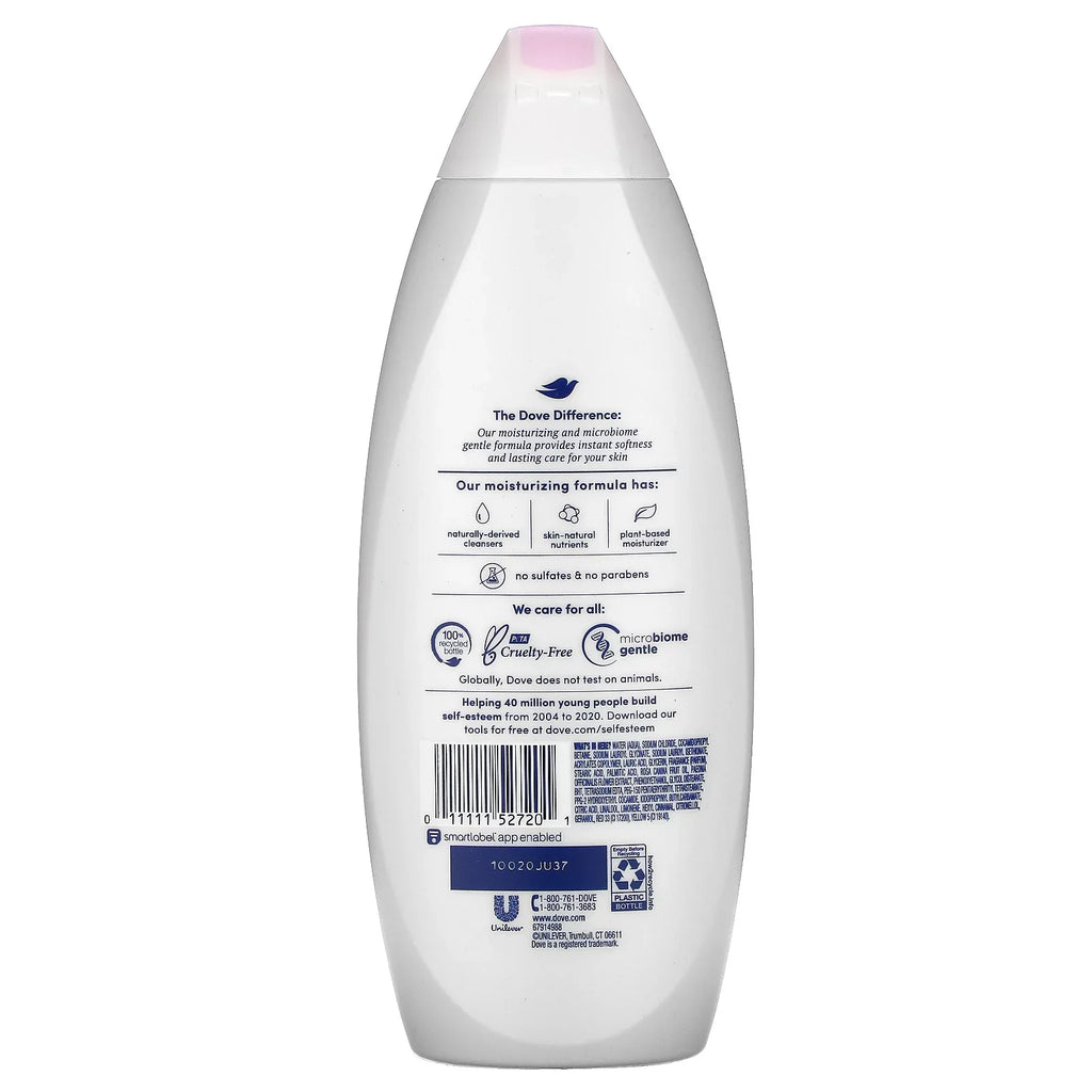 Dove Purely Pampering Body Wash, Sweet Cream and Peony, 22 oz, 2 Pack