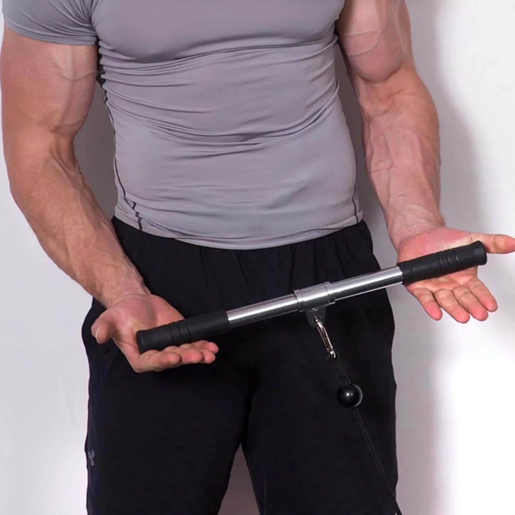 Pull Down Bar Cable Machine Attachment LAT Pulldown Bar for Muscle Training