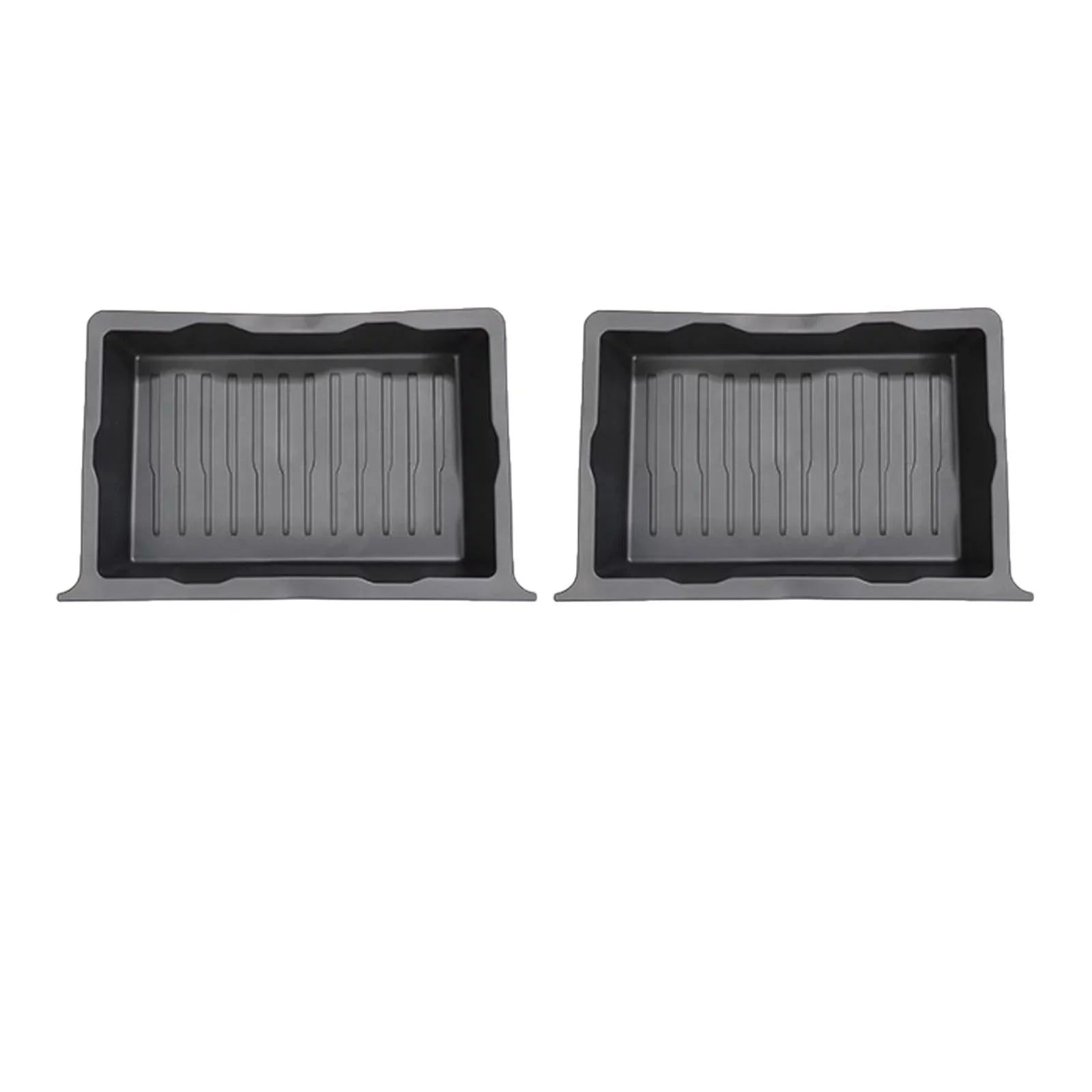 Under Seat Storage Box Underseat Hidden Storage Tray for 2pcs