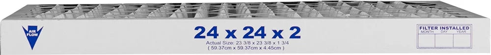 Nordic Pure 24x24x2 Furnace Air Filters MERV 8 Pleated Plus Carbon 3 Pack