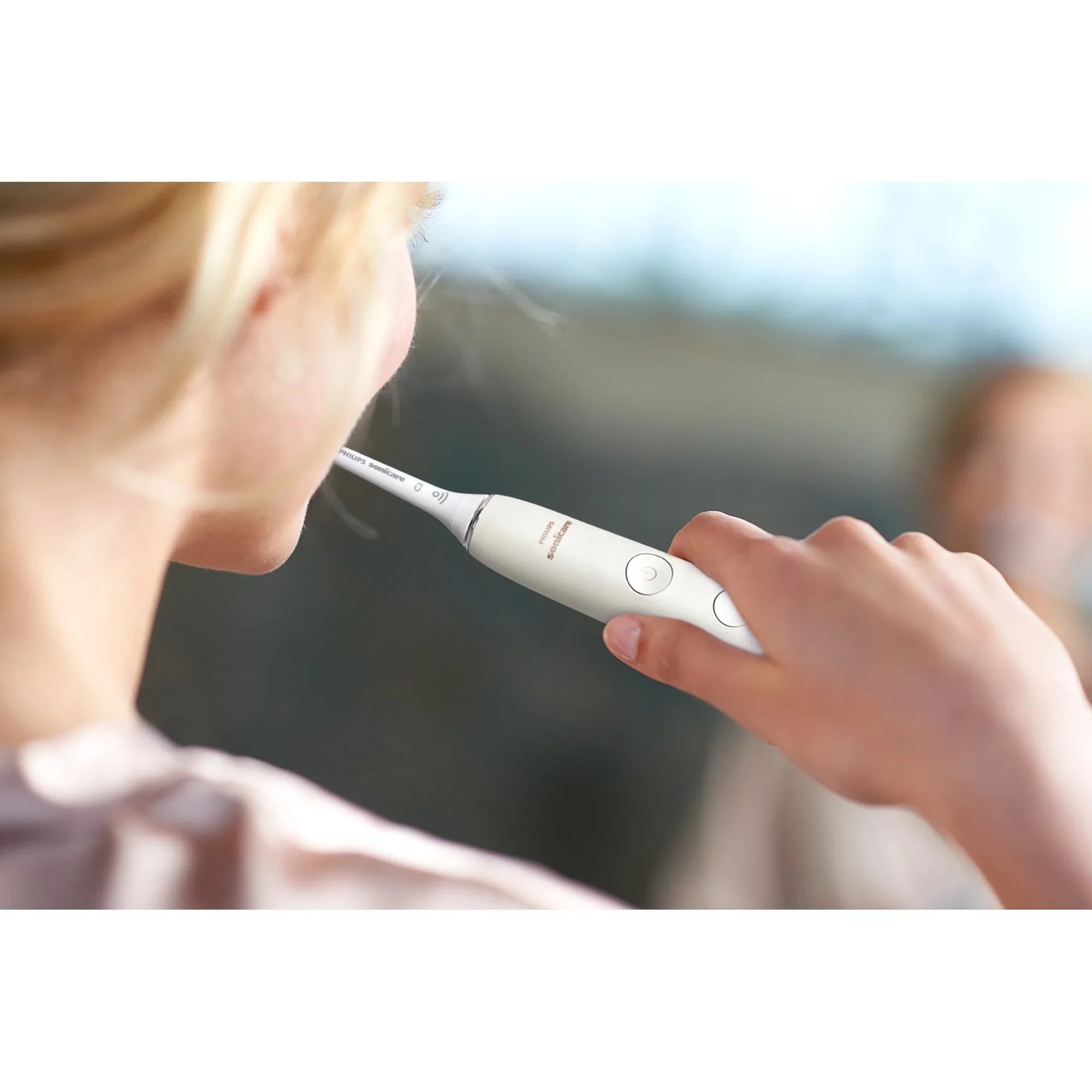 Philips Sonicare DiamondClean Connected Rechargeable Battery Powered Toothbrush 2-Pack Pink/White