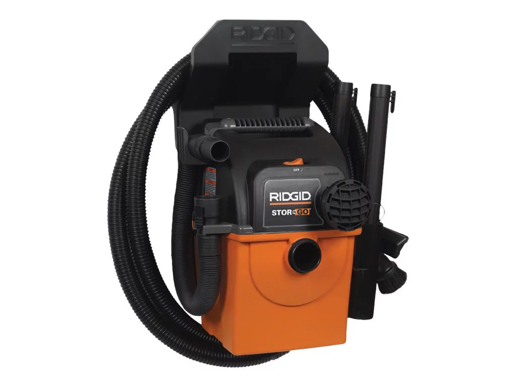 Ridgid Stor-N-Go WD5500 - Vacuum Cleaner - Handheld - Orange