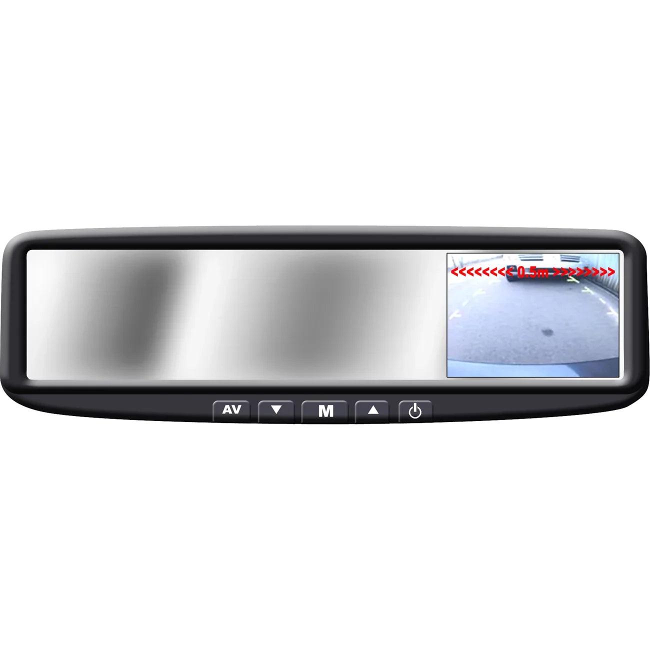 BOYO VTB44M 4.3" Digital TFT LCD Rear View Mirror Monitor