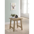 Progressive Furniture 20 x 18 x 18 in. Matt End Table - Craftman Oak