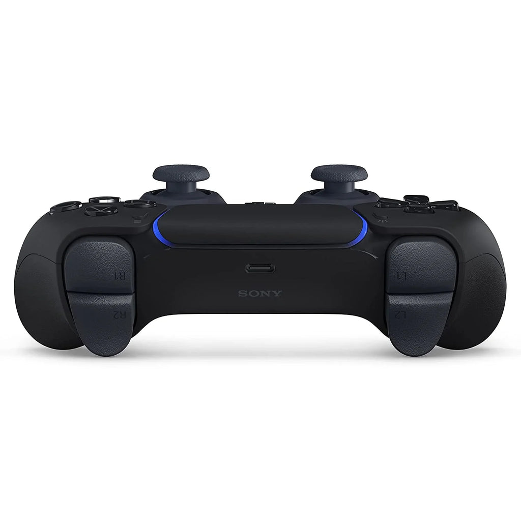 Dual Sense Black Gaming Controller For PS5 Console + Wired Earbuds BOLT AXTION Bundle Like New