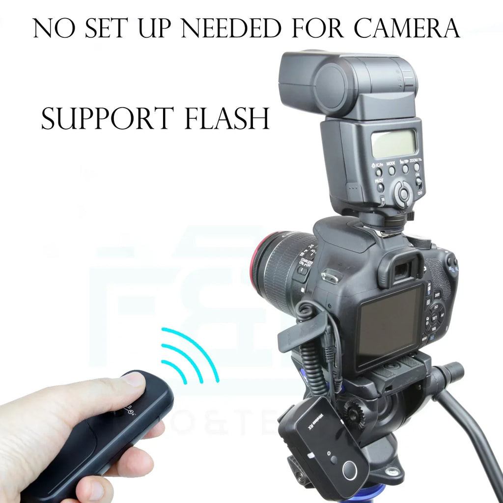 Foto&Tech 360 Any Angle Wireless Remote Control Shutter Release Working 100 Meters- DC-G9 DMC-G7 DMC-G85 DC-GH5/DMC-FZ300 FZ150 FZ1000 FZ2500(FZ2000) FZ200 FZ100 G10 G5 G6 GF6 GH4 GX7 L1 L10