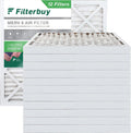 Filterbuy 15x15x2 MERV 8 Pleated HVAC AC Furnace Air Filters (12-Pack)