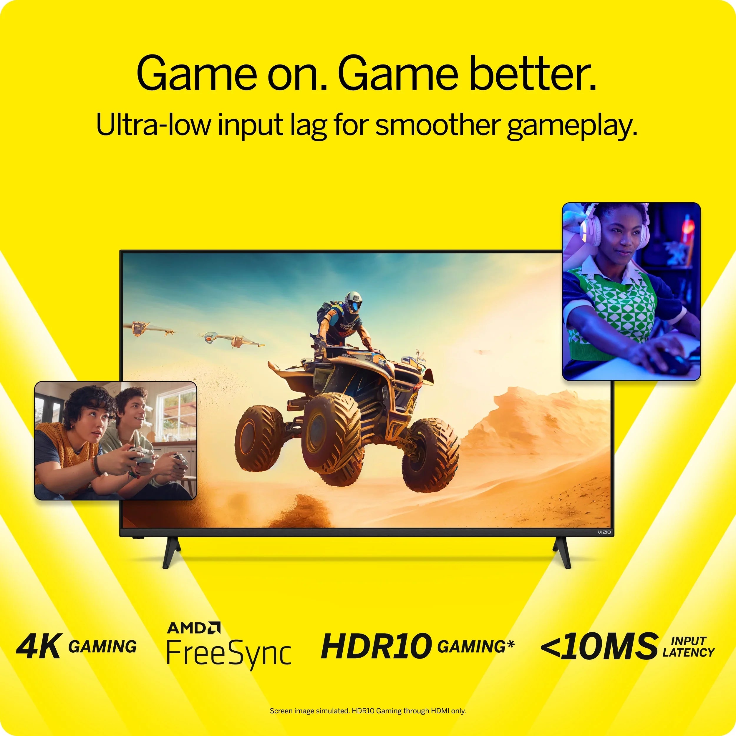 VIZIO 43" Class V-Series 4K LED HDR Smart TV 2023 V435M-K04