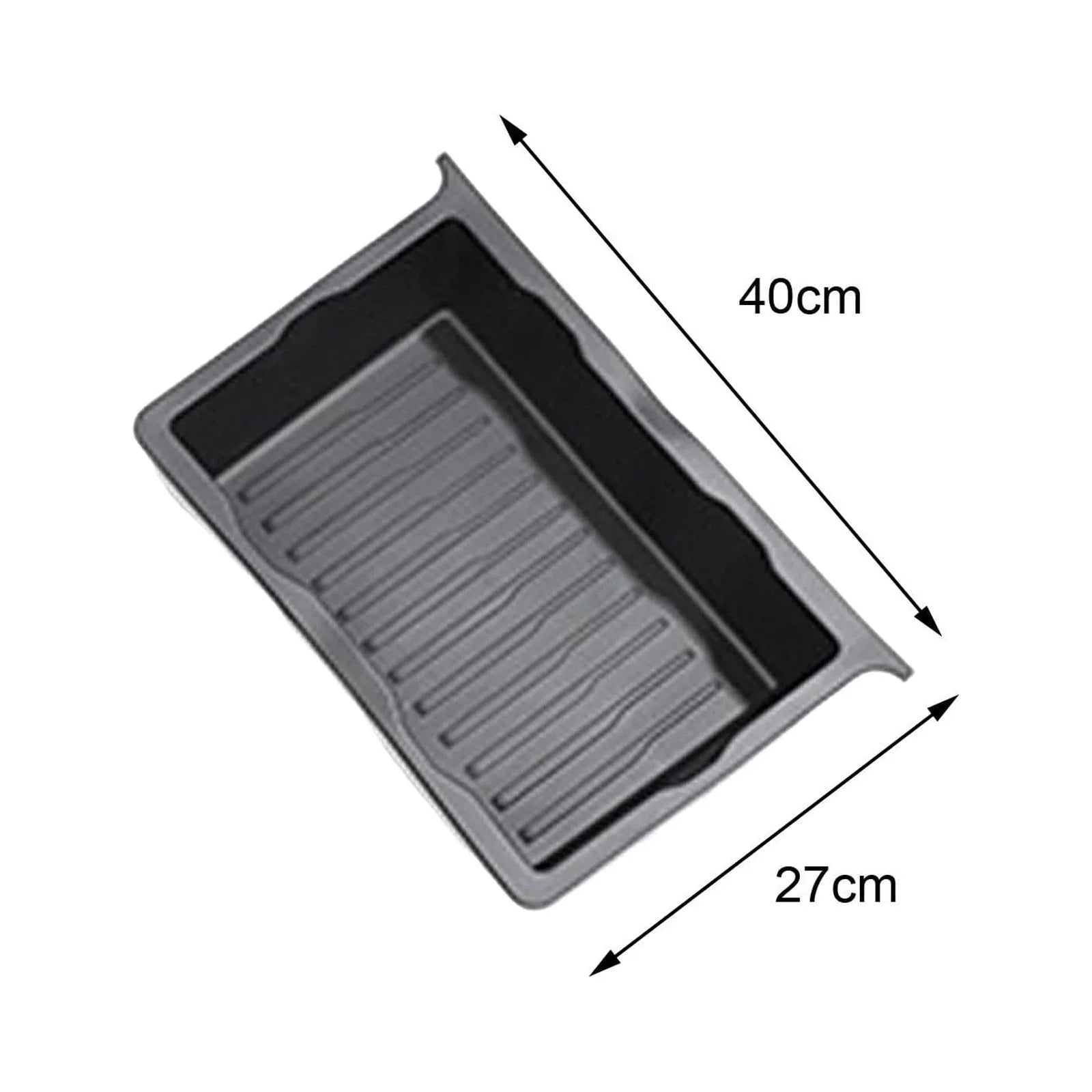 Under Seat Storage Box Underseat Hidden Storage Tray for 2pcs